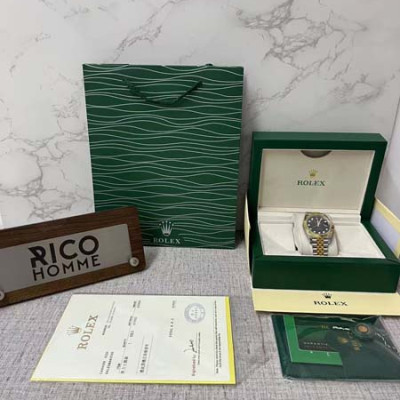 롤*스 데이저스트 흑판 텐포 41mm 쥬빌레 콤비 1:1 최상급 (싱크 99.8%)