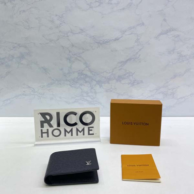 루이B통 멀티플 블랙 월릿