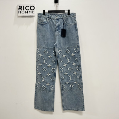 루이B통 모노그램 데님 트러커 자켓 & 팬츠 (1:1 HIGH PREMIUM)