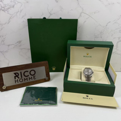 롤*스 데이저스트 실버판 인덱스 36mm 쥬빌레 1:1 최상급 (싱크 99.8%)