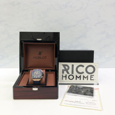 H*BLOT 스피릿 오브 빅뱅 킹 골드 블루 세라믹 42mm 1:1 최상급 (싱크 98.6%)