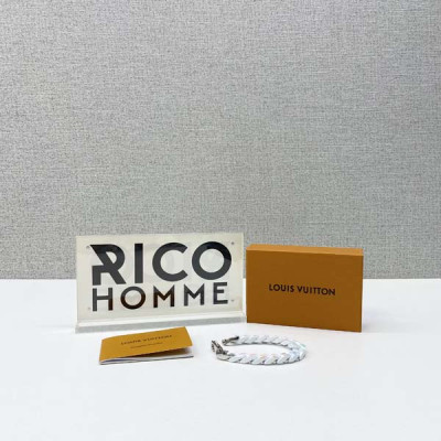 루이B통 파스텔 체인 링크 팔찌