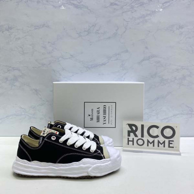 메종 미하라 야S히로 웨이브 솔 로우탑 스니커즈