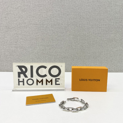 루이B통 모노그램 체인팔찌 (2color)