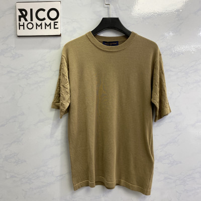 루이B통 애너그램 자카드 슬리브 반팔 티셔츠 1:1 HIGH PREMIUM)