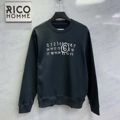 마르지L라 글로우 인 더 다크 넘버 맨투맨 티셔츠 (1:1 HIGH PREMIUM)