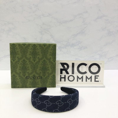 9찌 에쿼 워시드 데님 헤어 액세사리 모음 (10color)