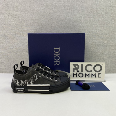 D올 오블리크 B23 로우탑 스니커즈 (블랙)