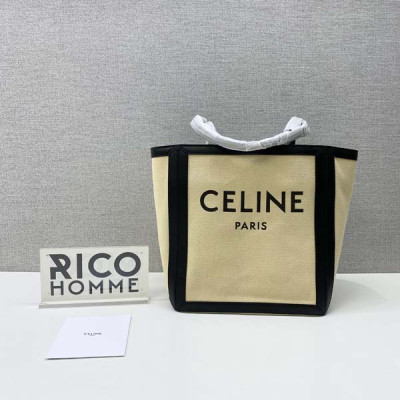 CEL*NE 스퀘어 로고 토트백 (하마백)