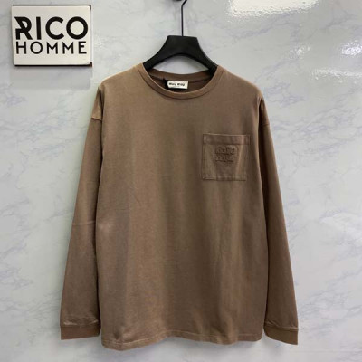 미*미* 아이코닉 워싱 롱 슬리브 티셔츠 (PREMIUM)