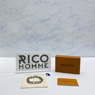 루이B통 모노그램 체인팔찌 (2color)