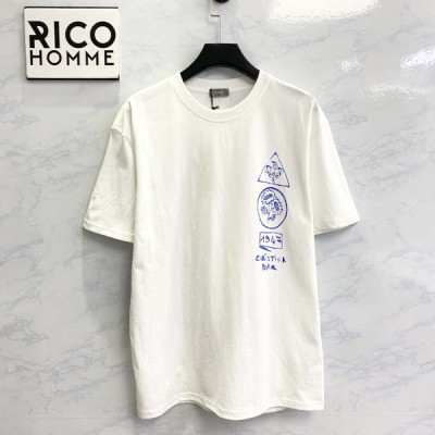 D올 AND HYLTON NEL 콘트라스트 반팔 티셔츠 (PREMIUM)