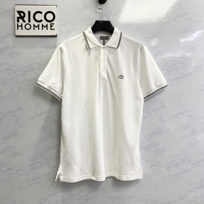 D올 CD Icon 타임리스 폴로 셔츠 반팔 티셔츠 (PREMIUM)