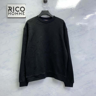 루이B통 LV 엠브로이더드 크루넥 맨투맨 티셔츠 (1:1 HIGH PREMIUM)