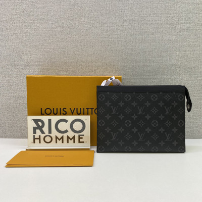 루이B통 포쉐트 보야주 MM 모노그램 이클립스