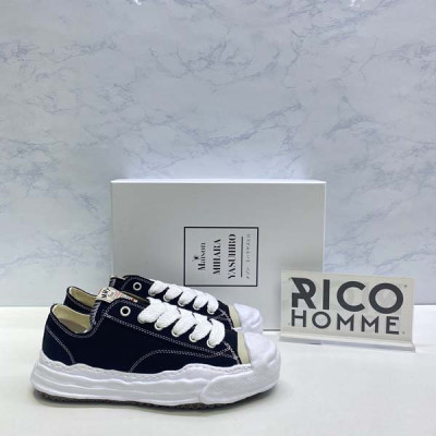 메종 미하라 야S히로 웨이브 솔 로우탑 스니커즈