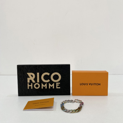 루이B통 체인링크 패치 팔찌