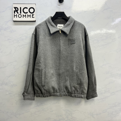 미*미* 아이코닉 더블 블루종 자켓 (PREMIUM)