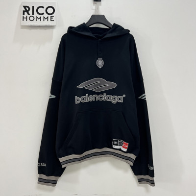 발렌시A가 3B 풋볼 폴로 후드티셔츠 (PREMIUM)