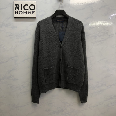 루이B통 LV 시그니처 캐시미어 골지 가디건 (1:1 HIGH PREMIUM)