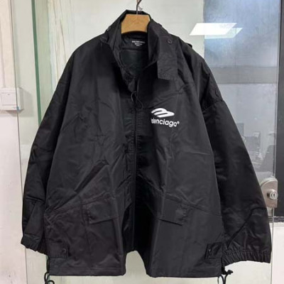 발렌시A가 3B 아이콘 플라티드 후드 자켓 (1:1 HIGH PREMIUM)