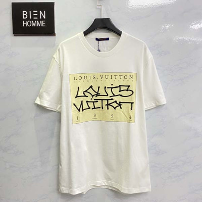 루이B통 시그니처 프린트 반팔티 (PREMIUM)