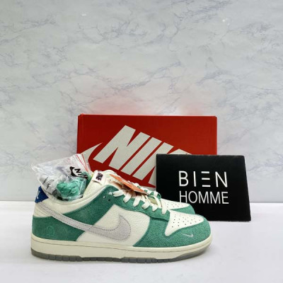 K*SINA X N*KE 덩크로우 넵튠 그린 로드사인