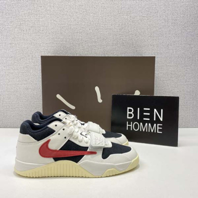 N*KE X 트래비스 스캇 점프맨 잭 TR 세일 유니버시티 레드