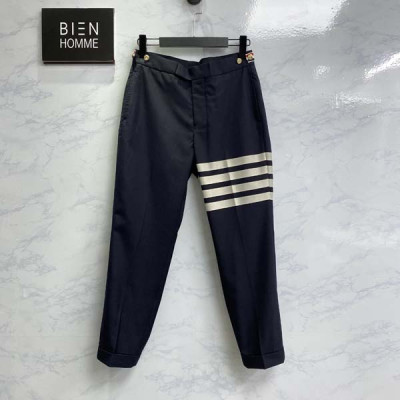 톰*라운 플레인 위브 슈팅 4바 로우라이즈 울 팬츠 (PREMIUM)