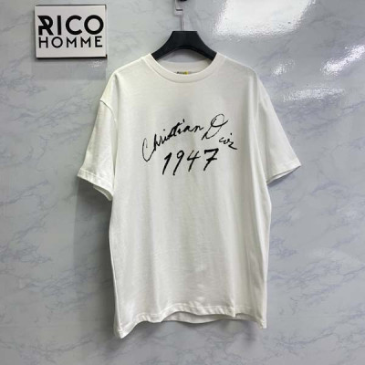 D올 1947 핸드라이팅 반팔 티셔츠 (PREMIUM)