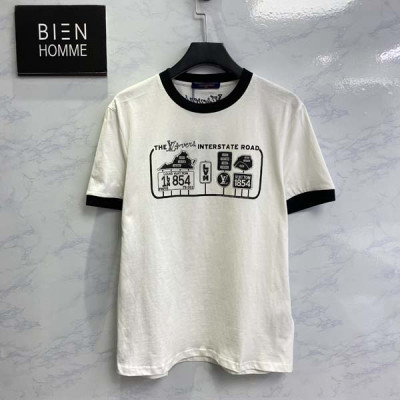 루이B통 LV 엠벨리시드 크리스탈 반팔 티셔츠 (1:1 HIGH PREMIUM)