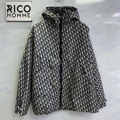 D올 테크니컬 태피터 자카드 방수 후드 자켓 (1:1 HIGH PREMIUM)