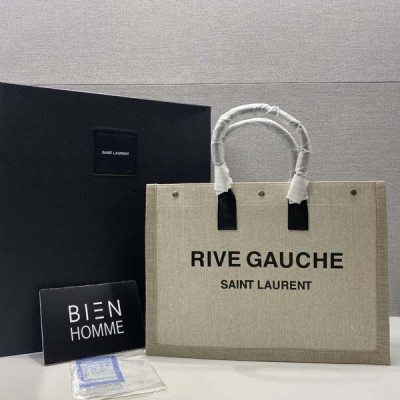 세인T로랑 RIVE GAUCHE 가로 토트백 (5color)