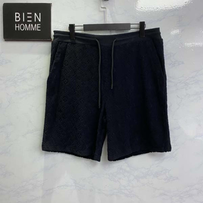 루이B통 다미에 프렌치 테리 쇼츠 팬츠 (PREMIUM)