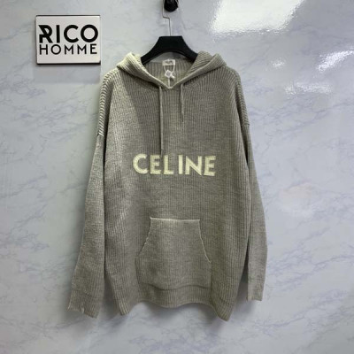 CEL*NE 리브드 울 후드 스웨터 (1:1 HIGH PREMIUM)