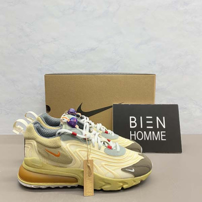 트래비스 스캇 X N*KE 에어맥스 270 리액트 캑터스 트레일