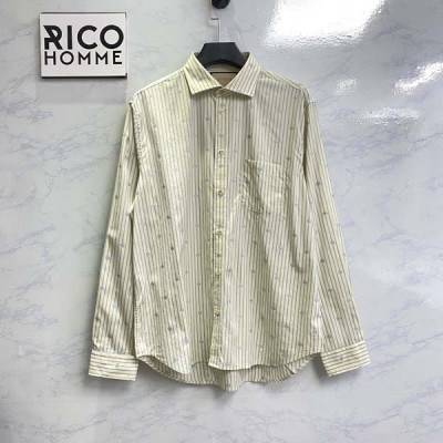 9찌 GG 스트라이프 쿠페 코튼 셔츠 (PREMIUM)