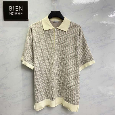 D올 오블리크 폴로 카라 셔츠 (PREMIUM)