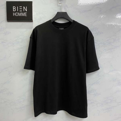 발렌시A가 라인스톤 반팔 티셔츠 (1:1 HIGH PREMIUM)