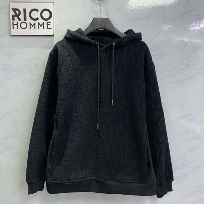 D올 테리 자카드 후드 니트 스웨터 (1:1 HIGH PREMIUM)