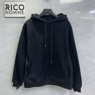 D올 테리 자카드 후드 니트 스웨터 (1:1 HIGH PREMIUM)