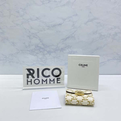 CEL*NE 트리옹프 스몰 플랩 반지갑 (4color)