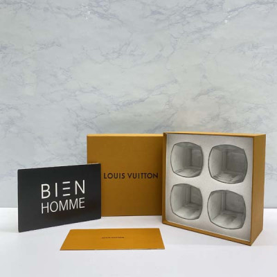 루이B통 한정판 크리스탈 유리컵 4피스 세트 (HIGH PREMIUM)