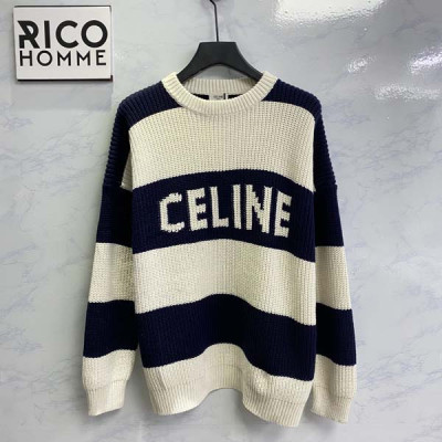 CEL*NE 드롭 숄더 스트라이프 스웨터 니트 (1:1 HIGH PREMIUM)