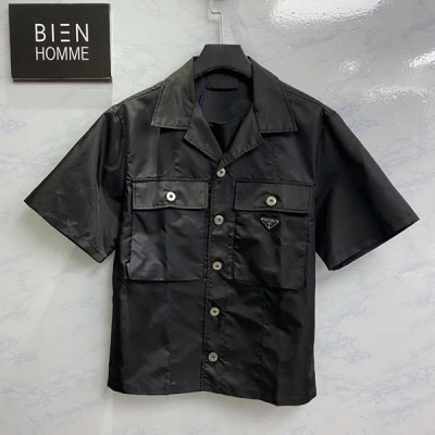 프RA다 빅 포켓 리나일론 반팔셔츠 (PREMIUM)