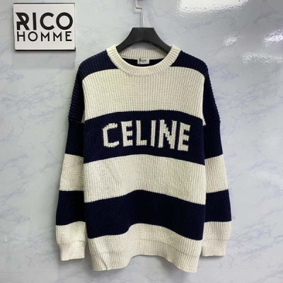 CEL*NE 드롭 숄더 스트라이프 스웨터 니트 (1:1 HIGH PREMIUM)