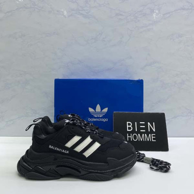 발렌시A가 X 아D다스 트리플S 블랙 (PREMIUM)