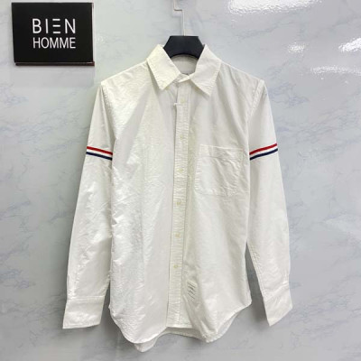 남녀공용 톰*라운 4-BAR 완장 포인트 셔츠 자켓 (PREMIUM)