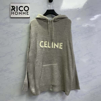 CEL*NE 리브드 울 후드 스웨터 (1:1 HIGH PREMIUM)
