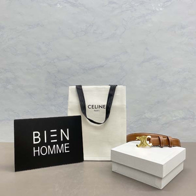 CEL*NE 카프스킨 트리옴페 레이디 개선문 벨트 (3color)